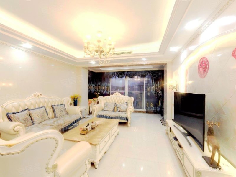 出价就卖 高层视野精装 看江景,海景国际花园(星域)二手房,259万,3室2