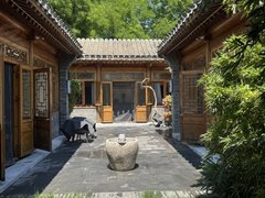 北京西城大栅栏东城 |雍和宫国子监 |门口2车位使用率高传统新中式四合院出租房源真实图片