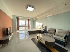 银川金凤正源北街悦海新天地 新出精装一室 可月付 拎包入住 随时看房出租房源真实图片