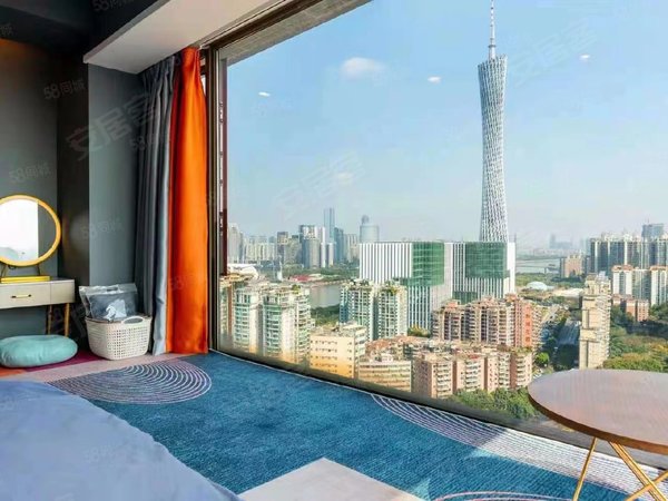 广州海珠滨江东珠江新岸公寓珠江新岸  高层东南向 望广州塔  视野无