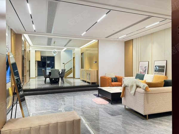 金华东阳东阳市中心海德公园(别墅)拍摄 直播 工作生活两不误 生活设备一应俱全 带院子 现代风出租房源真实图片