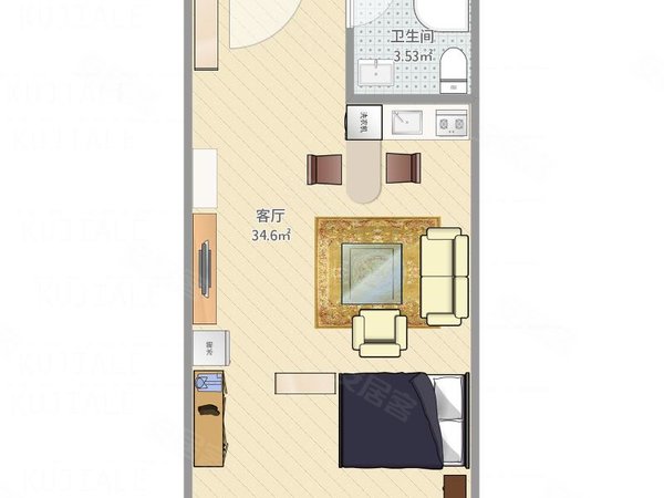 临沂兰山新闻大厦威特天元广场(商住楼)押1付1 多套房源出租 威特天元拎包入住 近新闻大厦出租房源真实图片