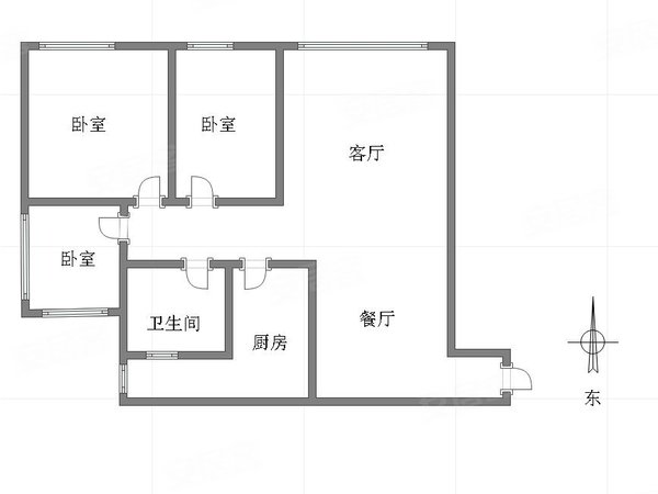 【多图】空港环山国际,回兴租房,渝北区 环山国际 三房,渝北租房