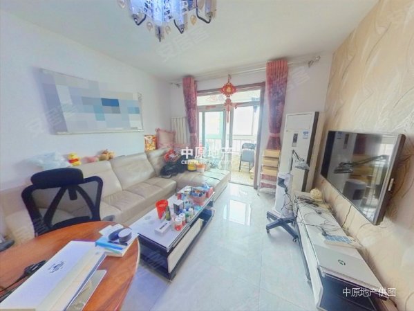 河怡花园集中供暖带电梯正南朝向精装修满五