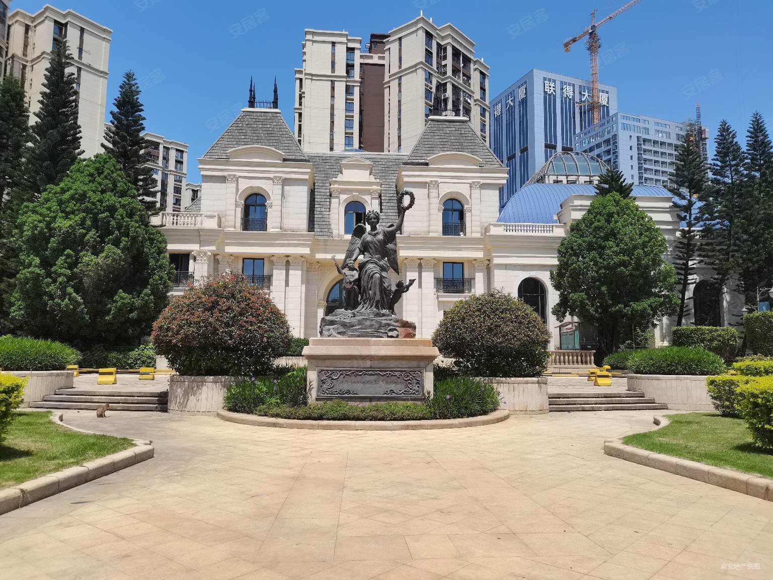 金地保留单位一手房,343平大复式,上下3层,单价3.4万