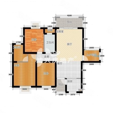 荣顾购物公园5室2厅2卫145.27㎡南北61万