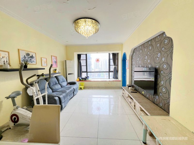 江安路 对面 过渡 套二 诚心卖 有钥匙 楼层好,水韵华府二手房,105万