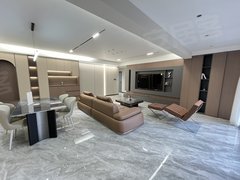 乐山市中青江片区邦泰国际橫厅大三房双卫 精装修拎包入住 可短租 月付 密码锁出租房源真实图片