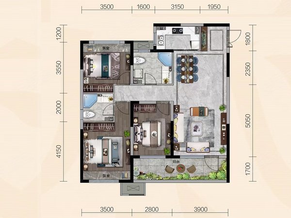 昆明盘龙火车北站俊发俊尚峰精装修出租近同德广场火车北站出租房源