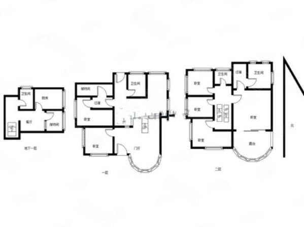 天林花园(别墅)5室3厅3卫327.15㎡南北5500万