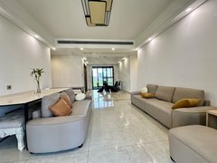 海口秀英秀英大道西海岸永万路蓝城印象对面 仁恒海棠公园一期 南北通透四房出租房源真实图片