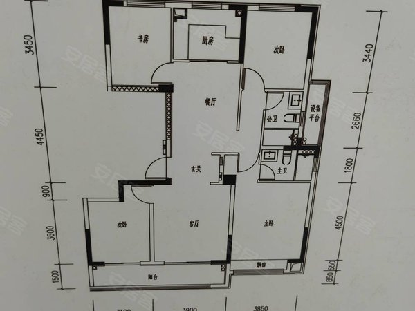 杭州萧山新街郡望府新街地铁口郡望府整租两室出租房源真实图片