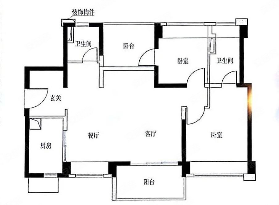 可大刀 万科星城华府 南北通透 满五   次新小区随时看