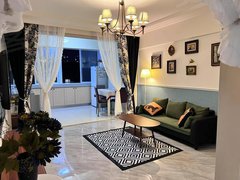 丹东东港千盛可短租月付鹏程花园步梯六楼两居精装一千季付有空调75平出租房源真实图片