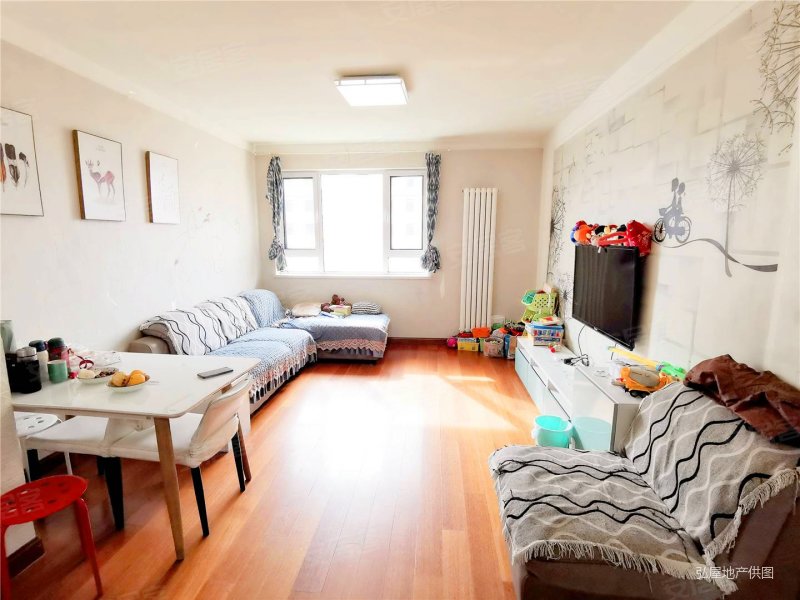 大两居 高楼层采光充足 有电梯 低密度社区 小区新 商品房,福景佳苑(1