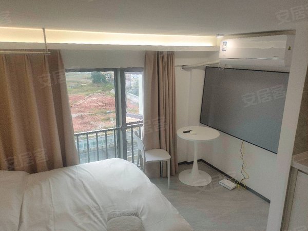 广钢新城,全新公寓,精装电梯一房,全齐家电,押一付一