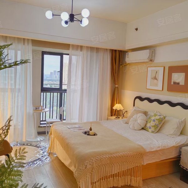 整租｜经开万达永旺可月付短租地铁口随时看温馨一室东风公司湘龙体育中