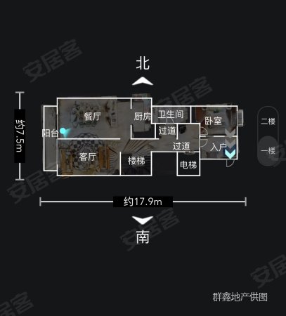 富力唐宁花园(别墅)4室3厅4卫246㎡南北2800万