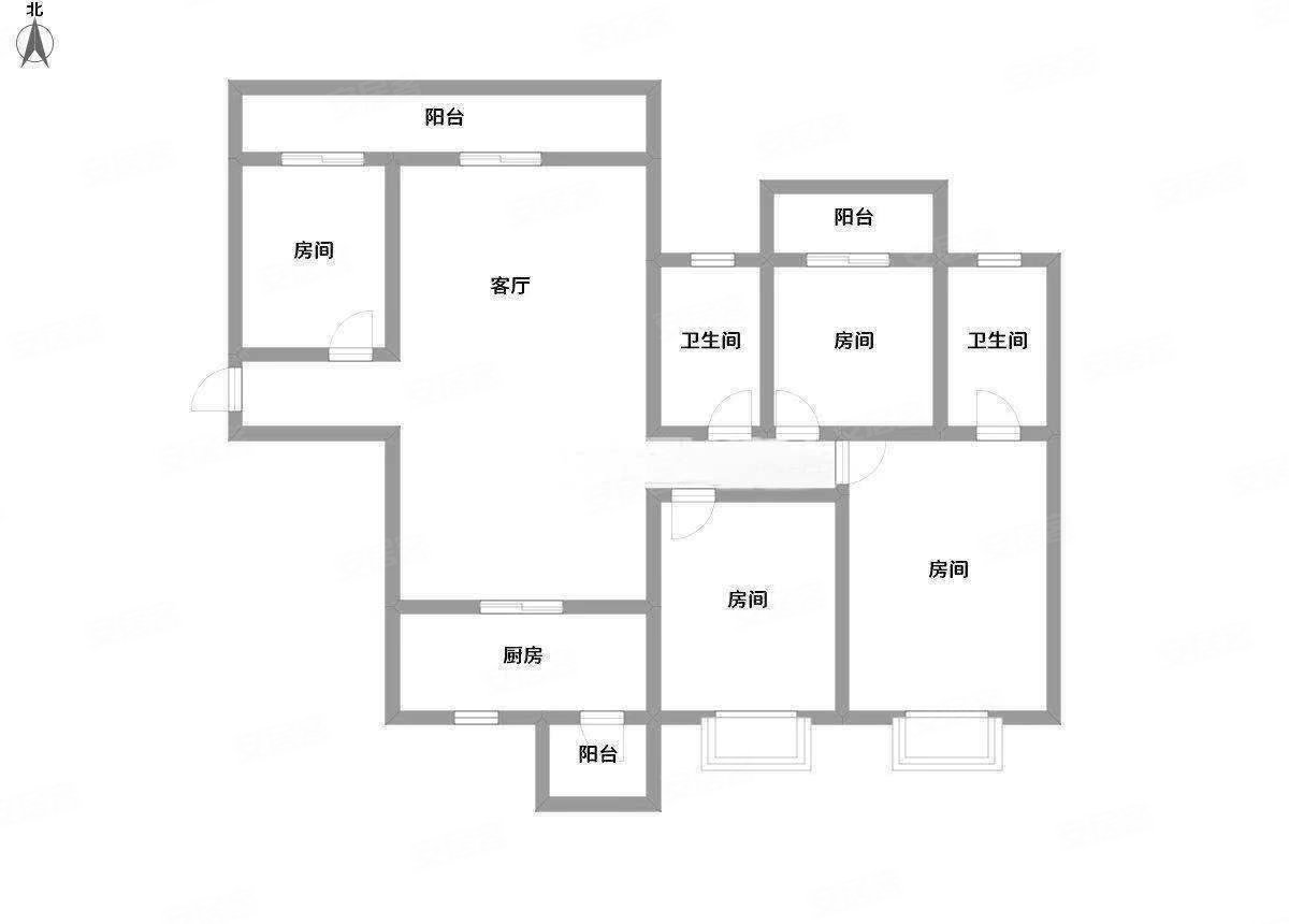 大唐天城 户型好南北通透 地铁口 商业街 菜市一应俱全,大唐天城二手