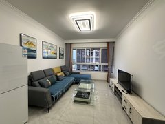 自贡贡井长征大道晶泽荘园,通航城市广场旁~伍福花园精装两室家具家电齐全领包住出租房源真实图片