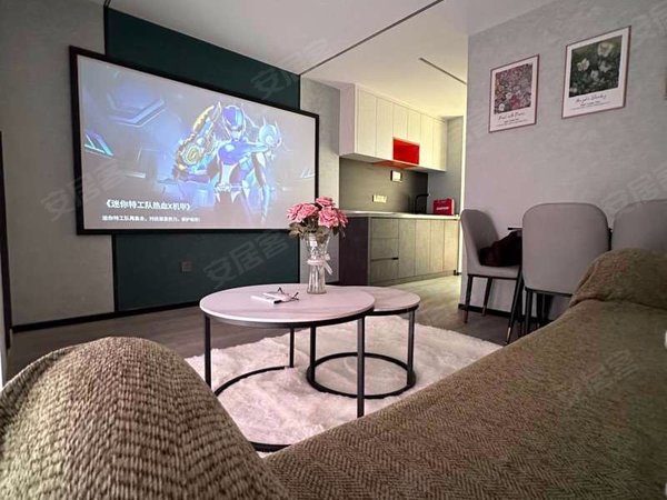 无锡江阴澄江中梁壹号公馆(商住楼)八佰伴旁复式公寓出租拎包入住随时