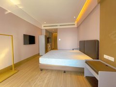 中懋天地酒店式公寓，免费健身，中央空调，中央热水，可短租。
