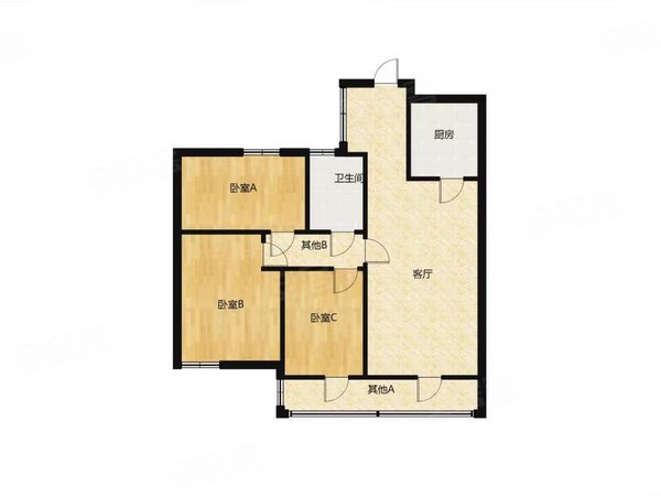 苏州常熟东南开发区湖畔现代城(二区)湖畔现代城二期出租三房精装修