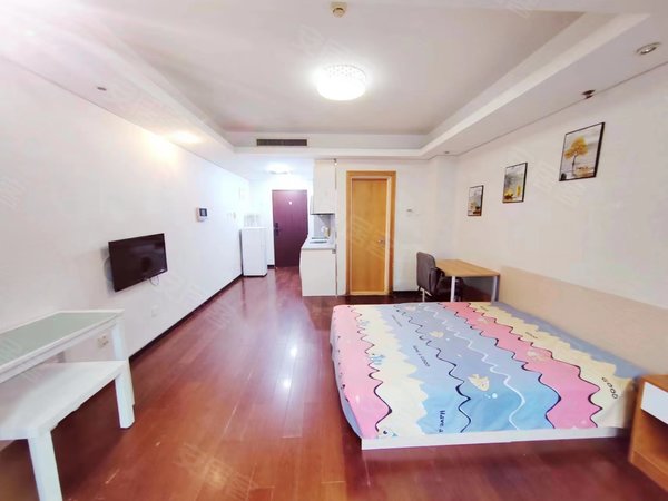 北京海淀苏州街艾瑟顿国际公寓实图实价 苏州街艾瑟顿公寓精装一居室