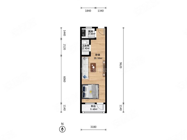【多图】青年公寓(石景山),苹果园租房,整租 石景山其它 金顶街青年