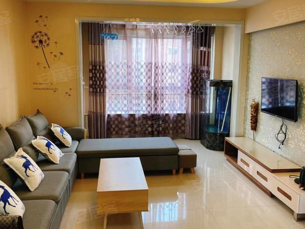 武威凉州丽达百货融城华府出租,融城华府电梯房,南北通透,精装修,两室