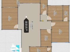 曹县曹县城区曹城城区中央华府，四室两厅两卫一厨一阳台，精装修，家具家电齐拎包入住出租房源真实图片