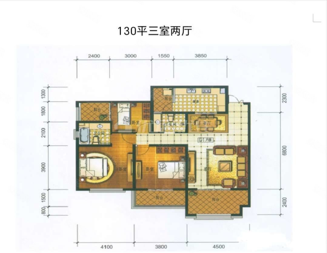 斗南地铁旁东盟森林精装三室两厅两卫