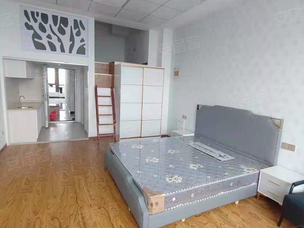 大桥镇青年大厦复式两房单身公寓丨精装修家电齐全拎包入住