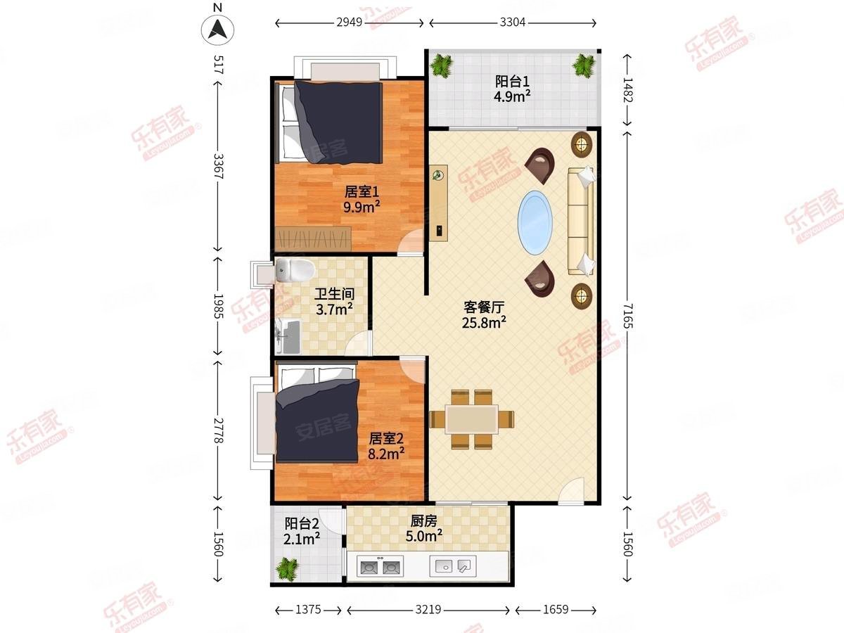 合景方圆叠翠峰