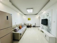 蚌埠五河兴县路秀水湾 2室2厅1卫 电梯房 90平 精装修 好楼层出租房源真实图片