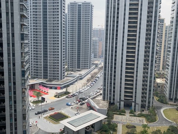 杭州临安临安城区滨湖天地滨湖板块宜居3房,农林大学站拎包入住出租