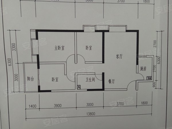 昆明西山前卫营润城八区新上架 万达旁润城八区 精装修三房 带家具