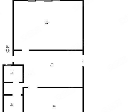 朝暉租房,杭州租房近3號線潮王路 浙工大 崑崙公館 精裝兩室等大,拱墅