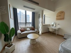绍兴诸暨诸暨市区万风新天地对面星广场一室一厅现代风精装修家具家电齐全停车方便出租房源真实图片