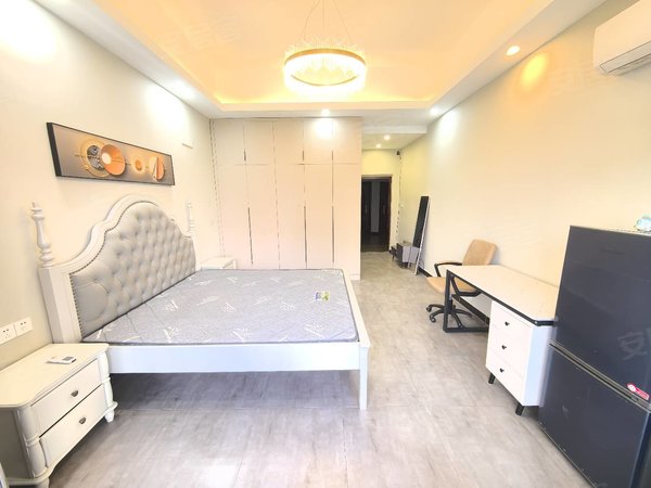 金华婺城婺城新区蓝湾国际花园民用水电！带阳台！蓝湾国际！精装公寓拎包入住出租房源真实图片