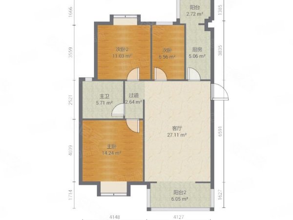 北京顺义石门宏城花园宏城花园 采光好 3室1厅1卫 精装修出租房源真实