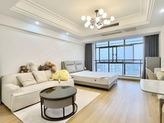 漯河召陵召陵城区实拍图，光明水岸，押一付一，精装1室，家具家电齐全，有钥匙！出租房源真实图片