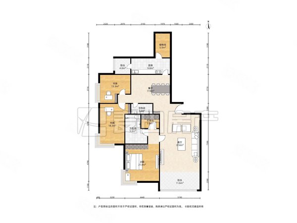 北京朝阳朝阳公园亮马名居亮马名居 3室2厅2卫 230平 电梯房 精装修