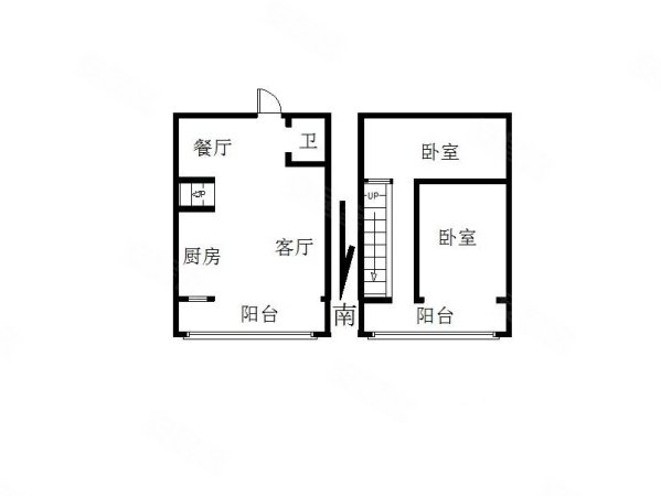 公园春晓2室2厅1卫96㎡南45万