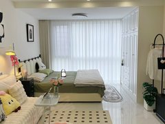 文山文山市新市医院光大步行街 奶油风龙誉国际电梯房 家具家电齐全 拎包入住出租房源真实图片