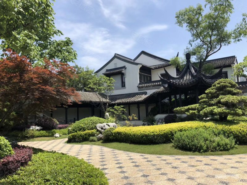 绿城桃花源 中式合院 独门独院 太湖边类独栋别墅