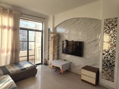 龙口南山丁冇街庄园华庭两室一厅一卫。出租房源真实图片