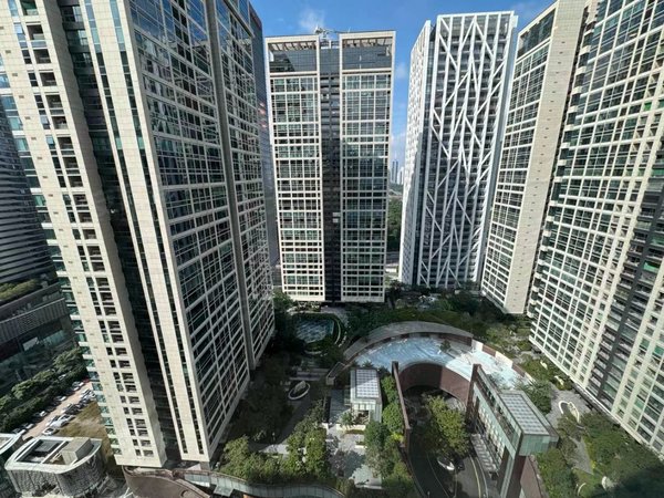 深圳福田福田中心区深圳中心天元岗厦天元豪华装修4房,拎包入住,看房