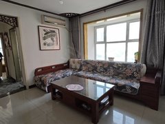 宁津城区德百广场出租福宁壹号两室一厅,精装修三个空调冰箱洗衣机都有拎包入住出租房源真实图片