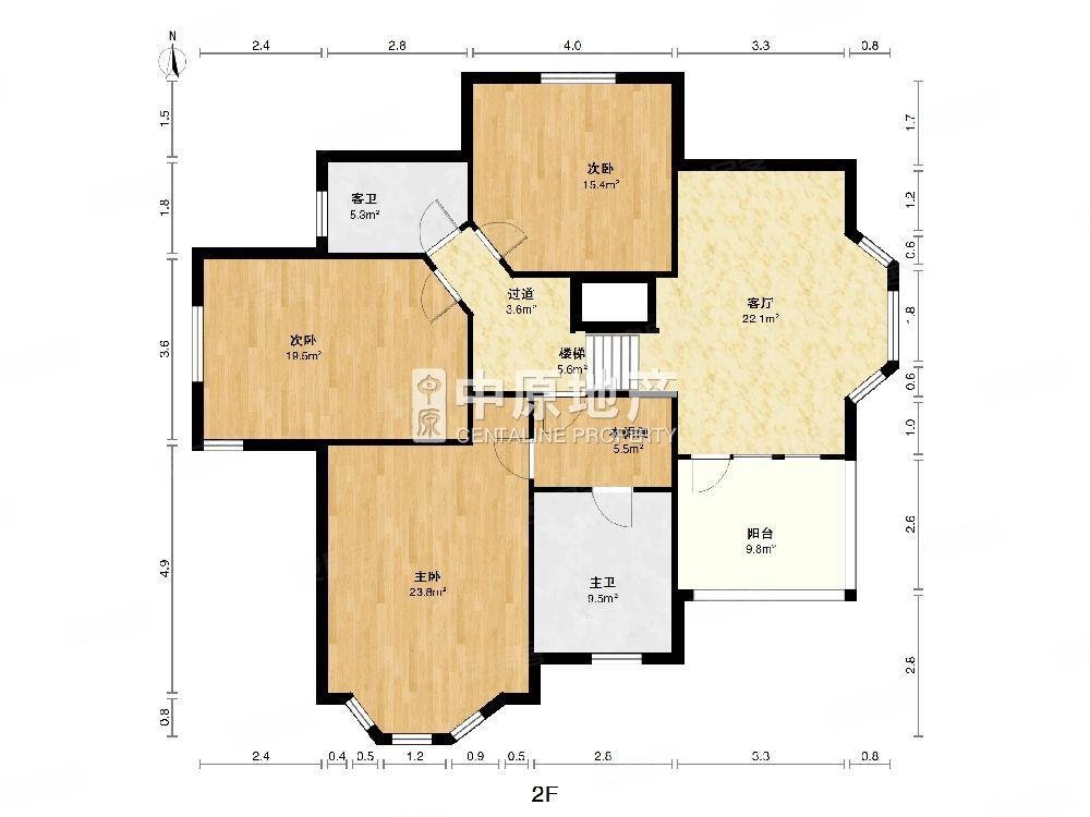 东方夏威夷4室2厅3卫263.4㎡南2080万